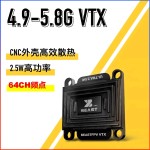 BEASTFPV 4.9G 5.8GHz 2.5W High Power 64CH VTX Image Transmission CNC Housing for FPV Drone FPV Accessories Spare Parts